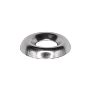 #10 Countersunk Brass Finishing Washer Nickel