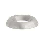 #12 Countersunk Brass Finishing Washer Nickel