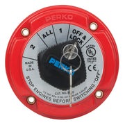 Medium Duty Battery Selector Switch w/Key Lock