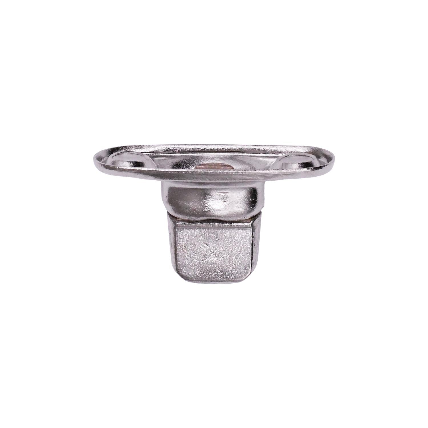 Number 42 Fastener Nickel On Brass