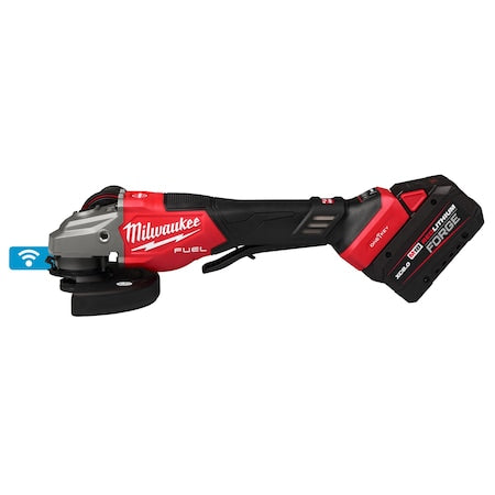 M18 FUEL 4-1/2"-6" Variable Speed Braking Grinder, Paddle Switch w/ ONE-KEY Kit