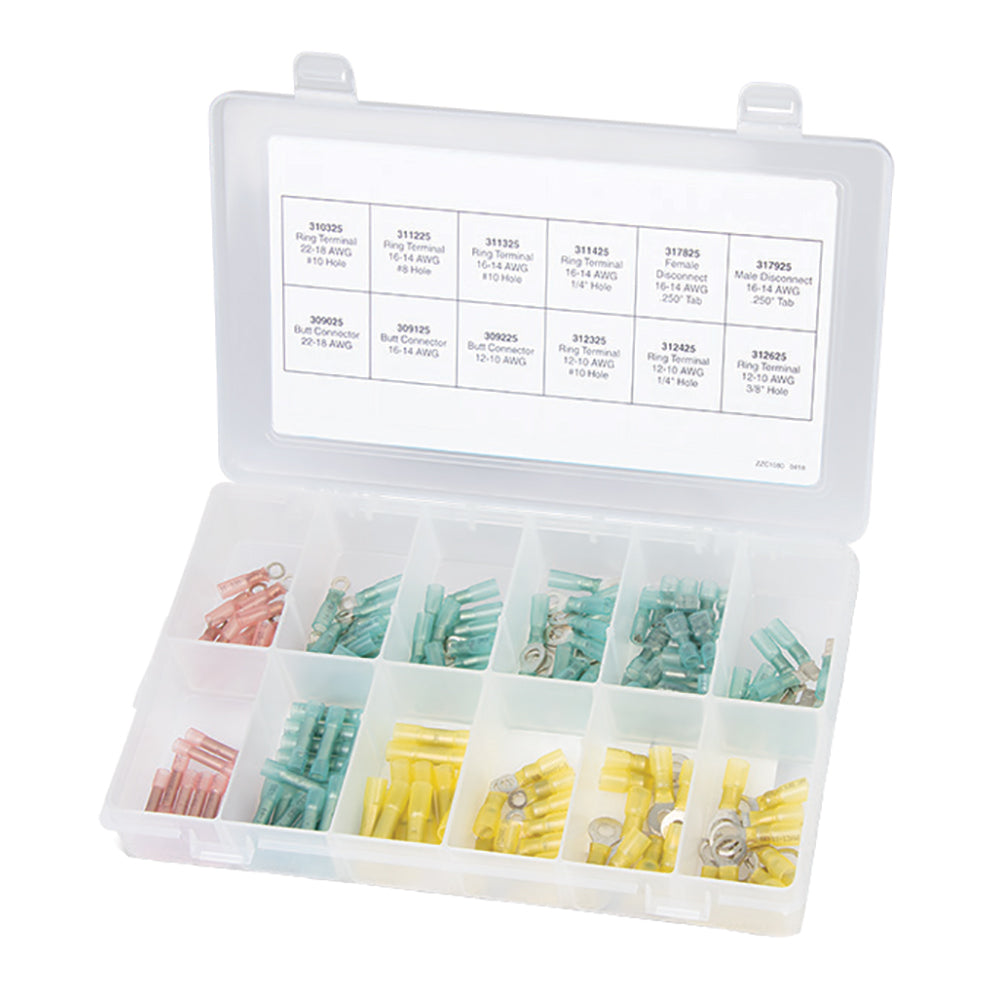 160-Piece Heat Shrink Terminals & Connectors Kit