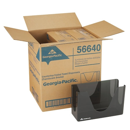 Dispenserosable Towel Combifold Cf/Mf, Smoke High Impact Plastic, Smoke