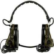 Tactical Headset,Two Way,Dual Lead,Green