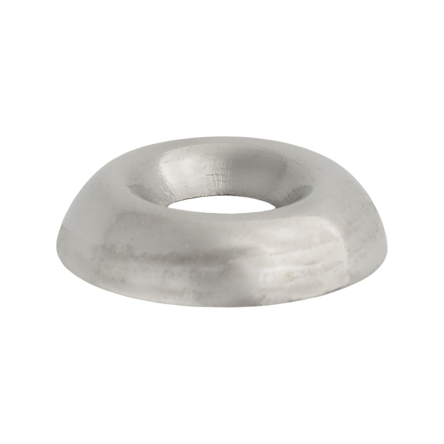 Number 4 Countersunk Finishing Washer Nickel On Brass