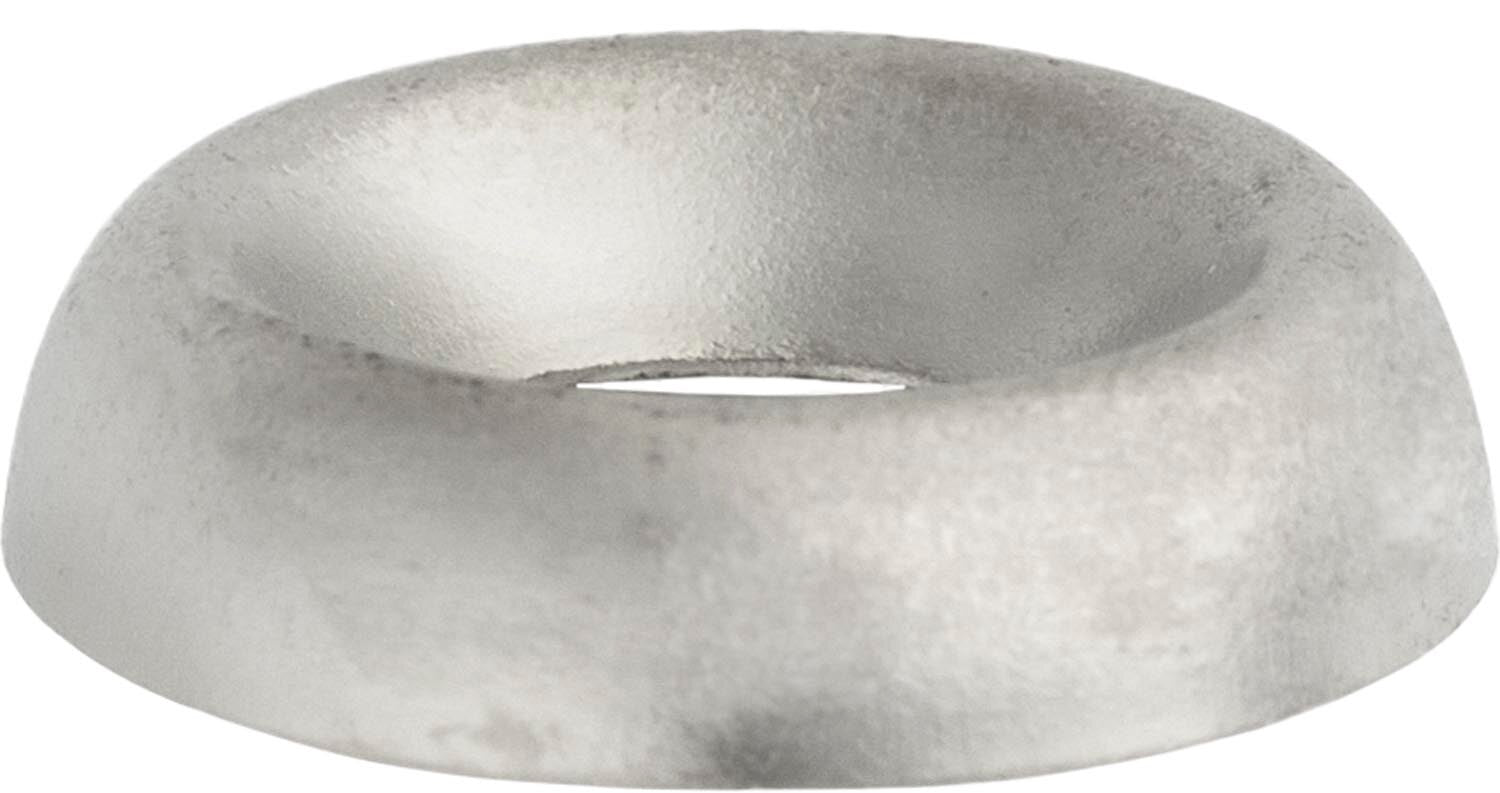 #8 Countersunk Finishing Washer Nickel On Brass