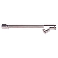 Air chuck, dual-foot, lock-on