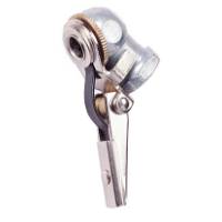 Ball chuck, ¼" NPT male barb (CLOSED), clip-on type