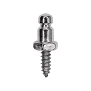 Nickel On Brass Wood Screw Stud Fastener #7 x 1/2"