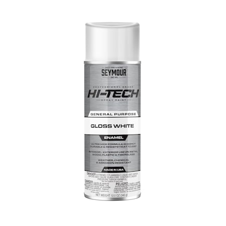 Seymour Hi-Tech Enamel, Gloss White (12oz)