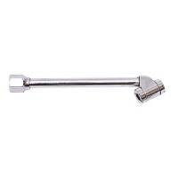 Air chuck, dual-head, press-on