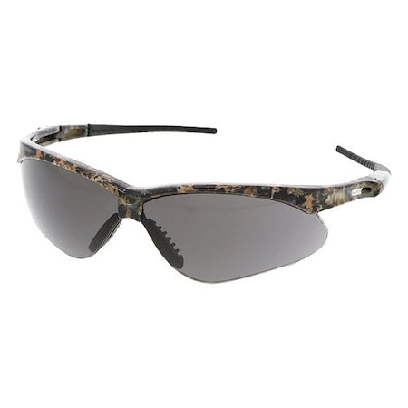 Memphis (MP1), Safety Glasses, Anti-Fog, Gray Lens, Mossy Oak/Black Frame, Half Frame, 1 PR