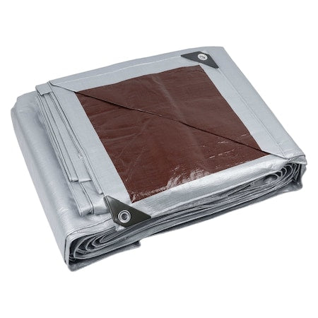 10 mil Tarp, Brown, Silver