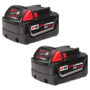 M18 REDLITHIUM XC3.0 Battery, 3.0Ah, Extended Capacity, 18V, Li-Ion, Batteries (2-Pack)