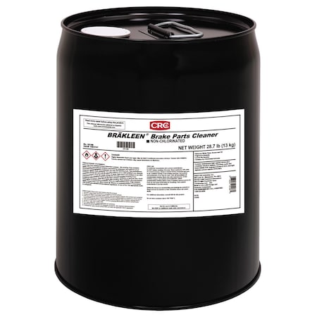 Brake Part Cleaner,Non-Chlorinated,5Gal