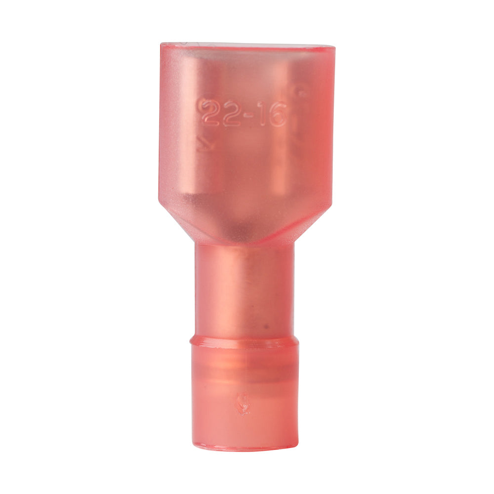 Nylon Fully Insulated Disconnect - Female - 22-18 - 100-Piece
