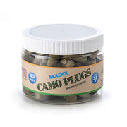Camo Plugs Earplug,Disposable,Foam,Jar 6
