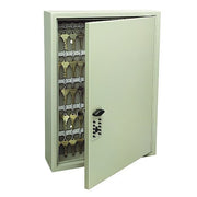 Key Control Cabinet, Steel, Beige, 60 Key Capacity
