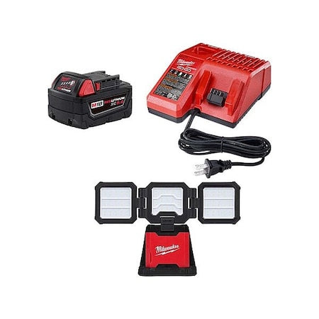 M18 RDL XC5.0 Starter + M18 Flood Light