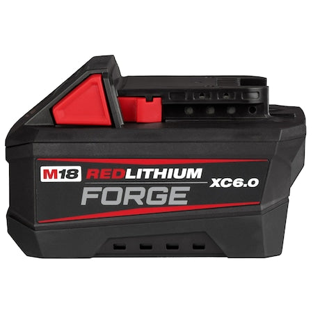 M18 REDLITHIUM FORGE XC6.0 Battery, 6.0Ah, Extended Capacity, 18V, Li-Ion Battery