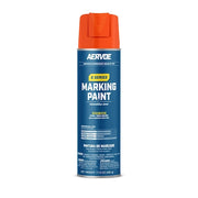 Aervoe 6 Series Marking Paint (Water Based), Red/Orange Fluorescent (17oz)