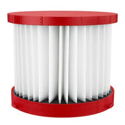 Cartridge Filter, Fits Milwaukee 0880-20 Vacuum Models, HEPA, Wet/Dry