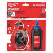 Chalk Line Reel, Braided, 100 ft L