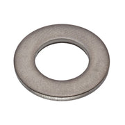 Flat Washer, For Screw Size 3/8 in ,Stainless Steel Plain Finish, 10 PK
