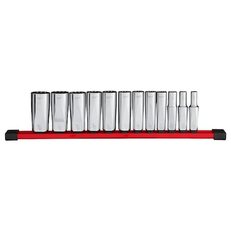 Deep Well Socket Set - SAE 12pt