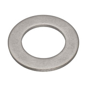 Flat Washer, For Screw Size 1 1/8 in ,Stainless Steel Plain Finish, 2 PK