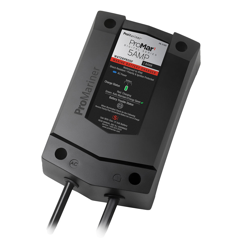 ProMar1 DS Digital - 5 Amp - 1 Bank Charger