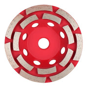 4" Diamond Max Double Row Diamond Cup Wheel