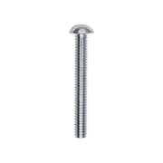 Slotted Round Head Machine Screw 1/4"-20 x 2"