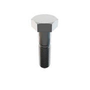 316, 7/8"-9 Hex Head Cap Screw, Plain Stainless Steel, 3-1/4 in L