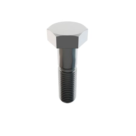 316, 7/8"-9 Hex Head Cap Screw, Plain Stainless Steel, 3-1/4 in L