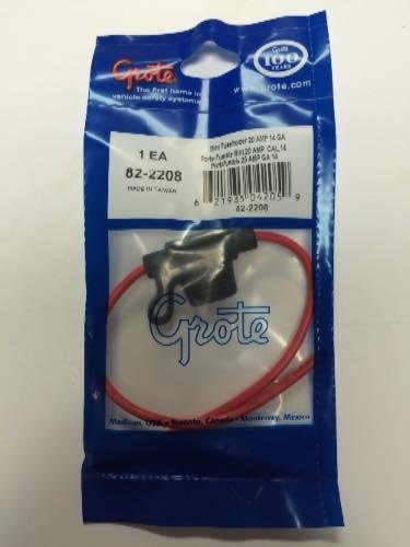 Mini Ato Fuseholder, 20 Amp, 14 Ga W Cap