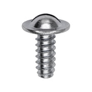 1/4" x 5/8" Slotted Round Washer Head Screw Zinc