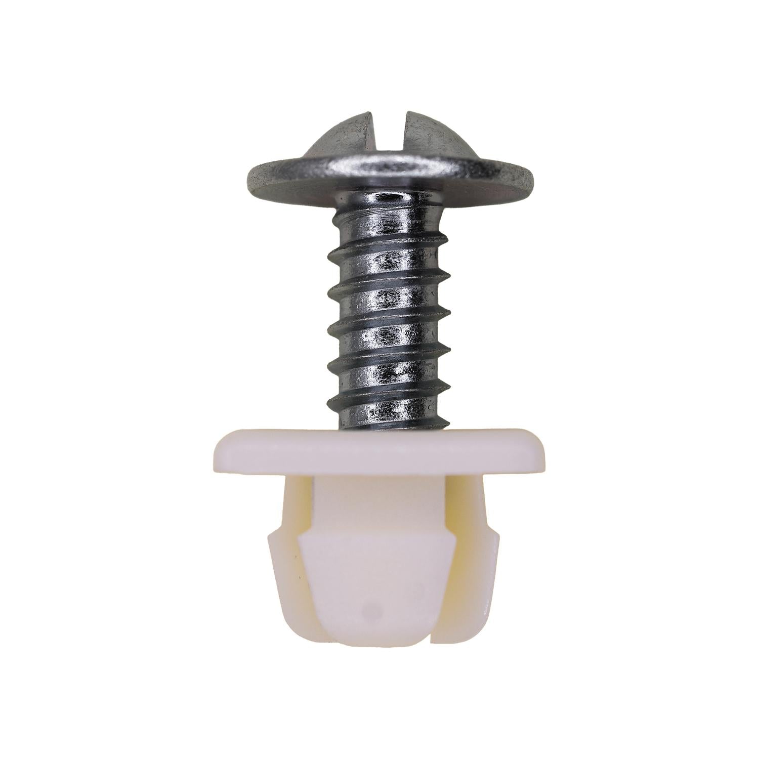 Nylon Nut And Screw Assembly 1/4" x 5/8" Zinc Screw