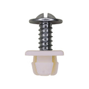 Nylon Nut And Screw Assembly 1/4" x 5/8" Zinc Screw