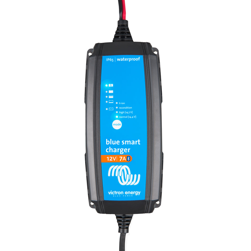 BlueSmart IP65 Charger 12 VDC - 7AMP w/ 120VAC Plug (UL 1236)