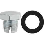 Oversize Drain Plugs with Gaskets 5/8"-18 Zinc
