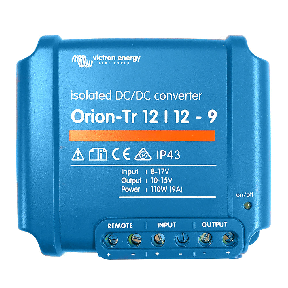 Orion-TR DC-DC Converter - 12 VDC to 12 VDC - 9AMP Isolated