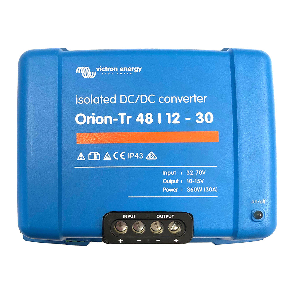 Orion-TR DC-DC Converter - 48 VDC to 12 VDC - 30AMP Isolated