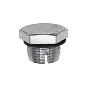 Self Tapping Drain Plug with Gasket, 7/8"-14 Single Oversize