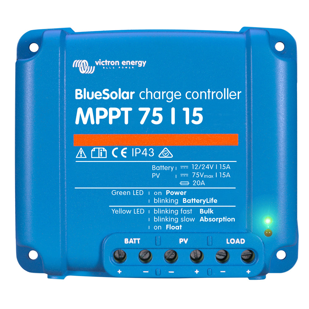 BlueSolar MPPT Charge Controller - 75V - 15AMP
