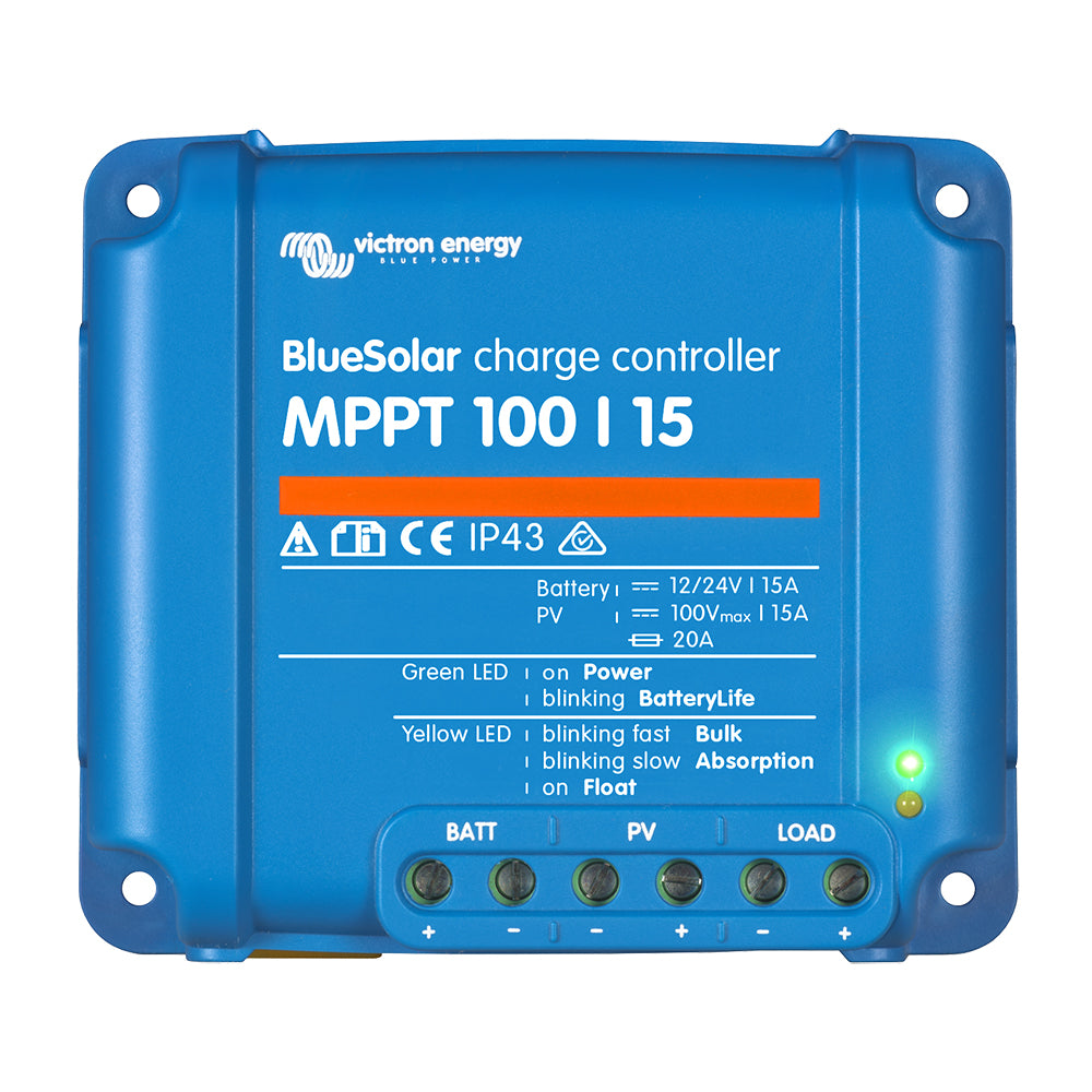 BlueSolar MPPT Charge Controller - 100V - 15AMP