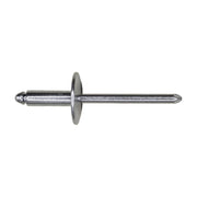 Pan-L Rivets Large Flange 5/8" Diameter 3/16" Grip 1/4"-3/8"