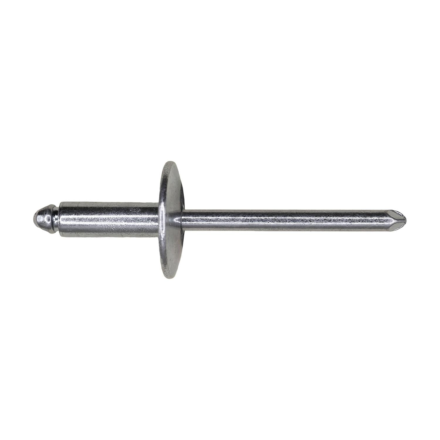 Pan-L Rivets Large Flange 5/8" Diameter 3/16" Grip 1/4"-3/8"