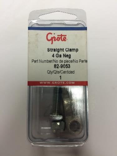 Die Cast Clamp, 4 Ga, Neg, Pk 1