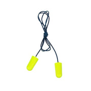 E-A-R Disposable Corded Ear Plugs, Metal Detectable, Bullet Shape, NRR 32 dB, Yellow, 200 PK